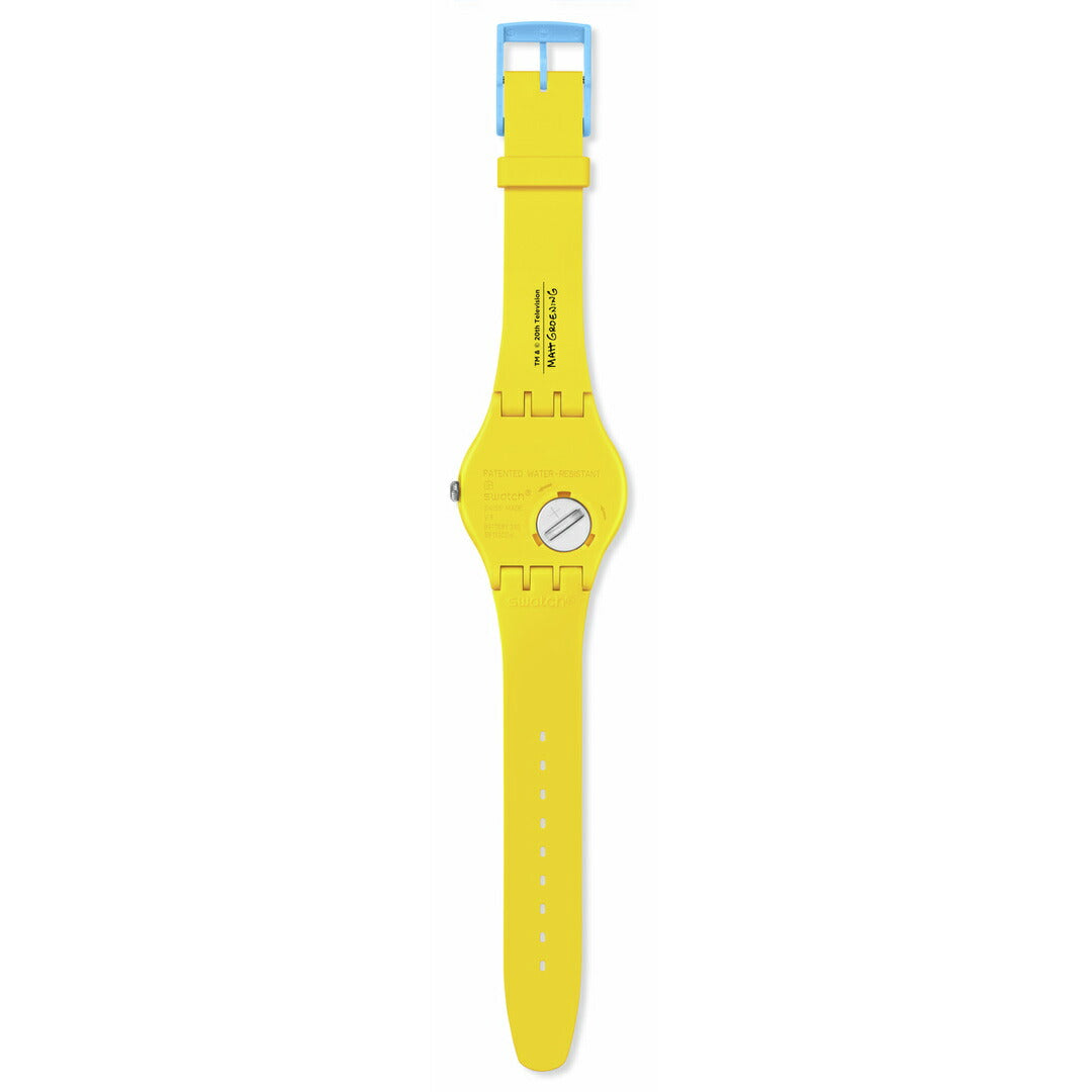 swatch スウォッチ ザ・シンプソンズ コラボモデル The Simpsons SECONDS OF SWEETNESS SO29Z134 腕時計 メンズ レディース