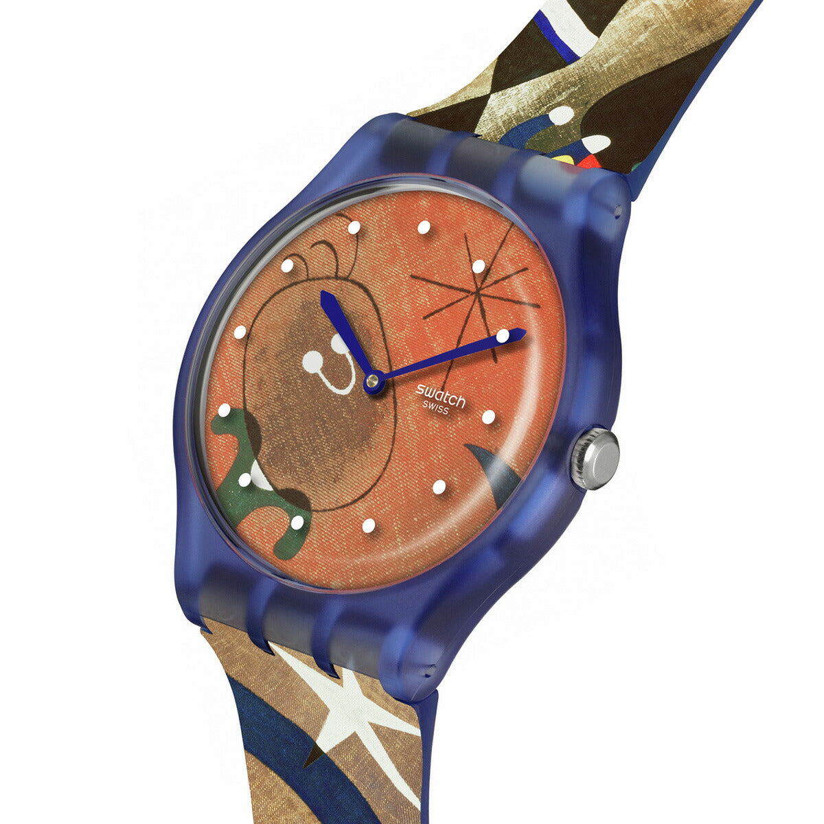swatch スウォッチ 腕時計 メンズ レディース オリジナルズ ニュージェント バイオソース NEW GENT BIOSOURCED MIRO'S WOMEN & BIRD IN THE MOONLIGHT SO29Z136【2024 新作】