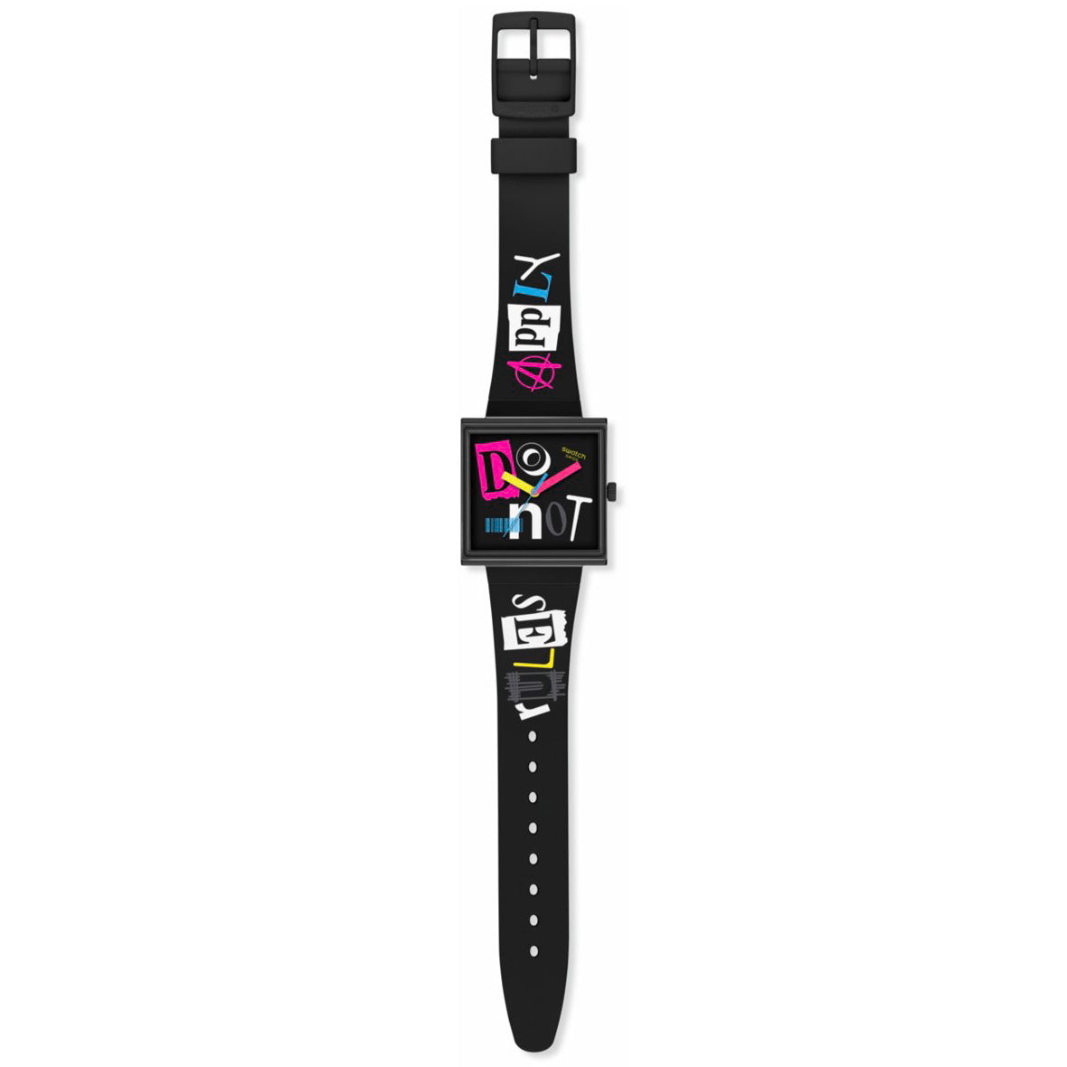 swatch スウォッチ 腕時計 メンズ レディース オリジナルズ ORIGINALS SWATCH NO RULES PIERCED EDGE SO34B100【2025 新作】