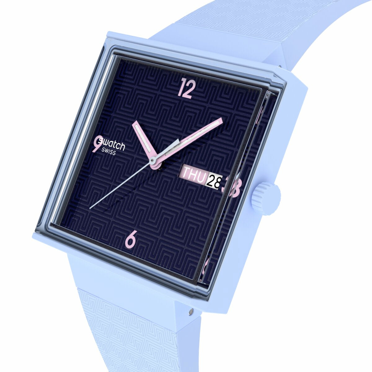 swatch スウォッチ 腕時計 メンズ レディース オリジナルズ スクエア バイオセラミック ORIGINALS SQUARE BIOCERAMIC BRIGHT ANGLE SO34L701【2025 新作】