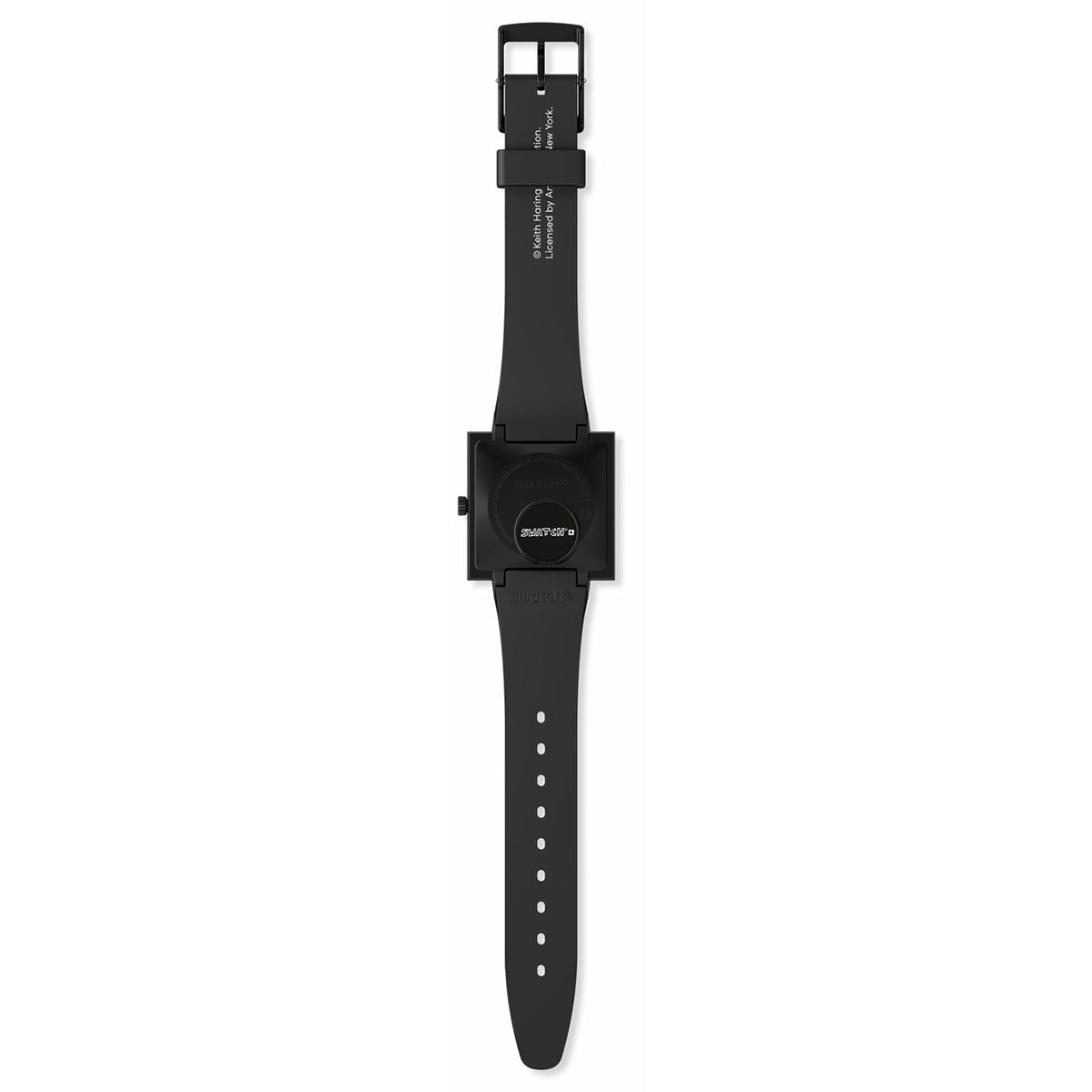 swatch スウォッチ SQUARE BIOCERAMIC 腕時計 メンズ レディース SO34Z103 BREAK LOOSE【2024 新作】
