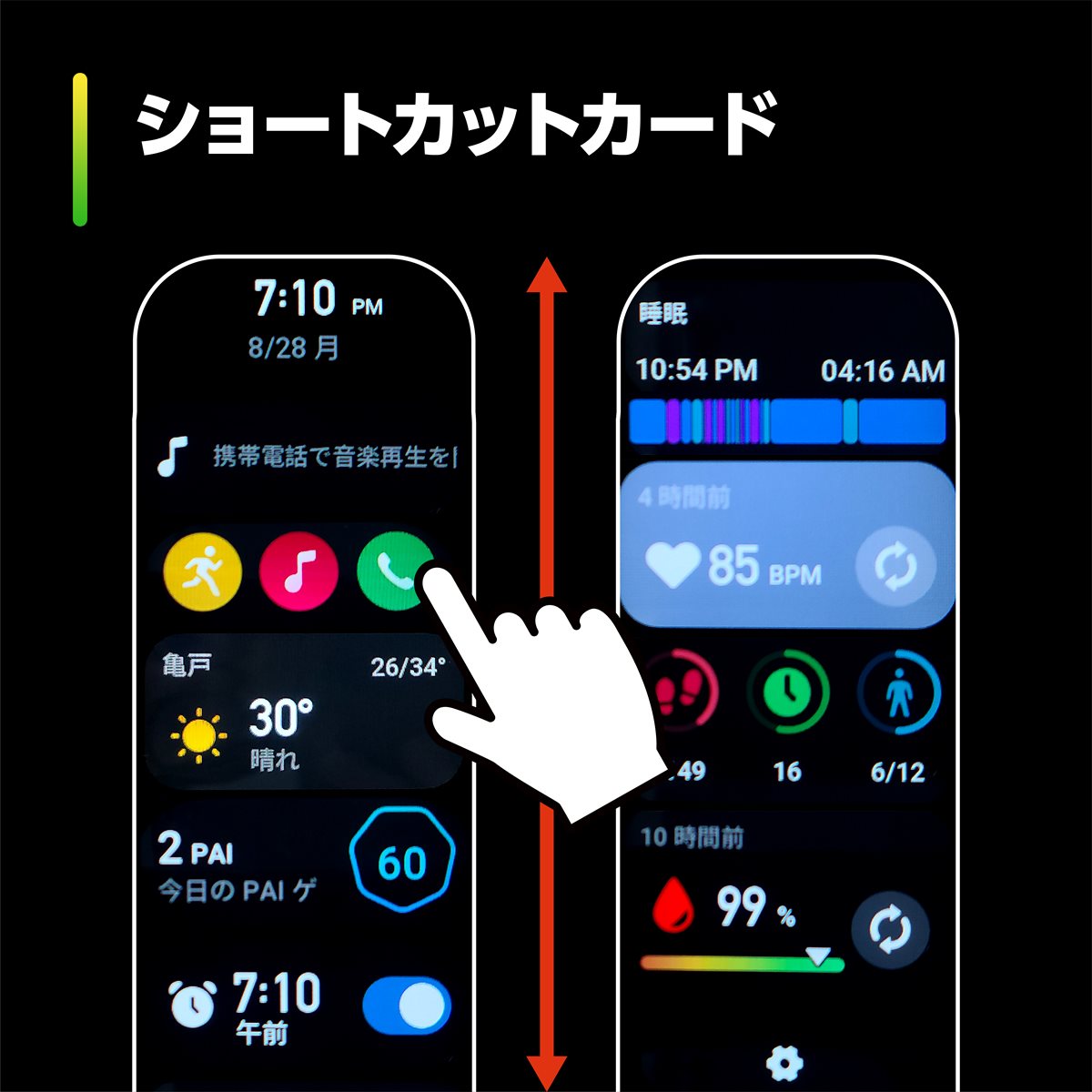 アマズフィット AMAZFIT スマートウォッチ Bip 5 ビップ5 パステルピンク GPS 腕時計 メンズ レディース ウェアラブル SP170064C201【2023 新作】