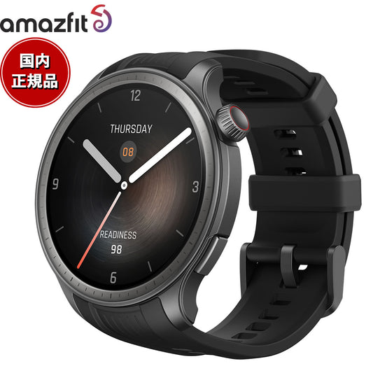 アマズフィット AMAZFIT スマートウォッチ Balance バランス ミッドナイト GPS 腕時計 メンズ レディース ウェアラブル SP170065C202