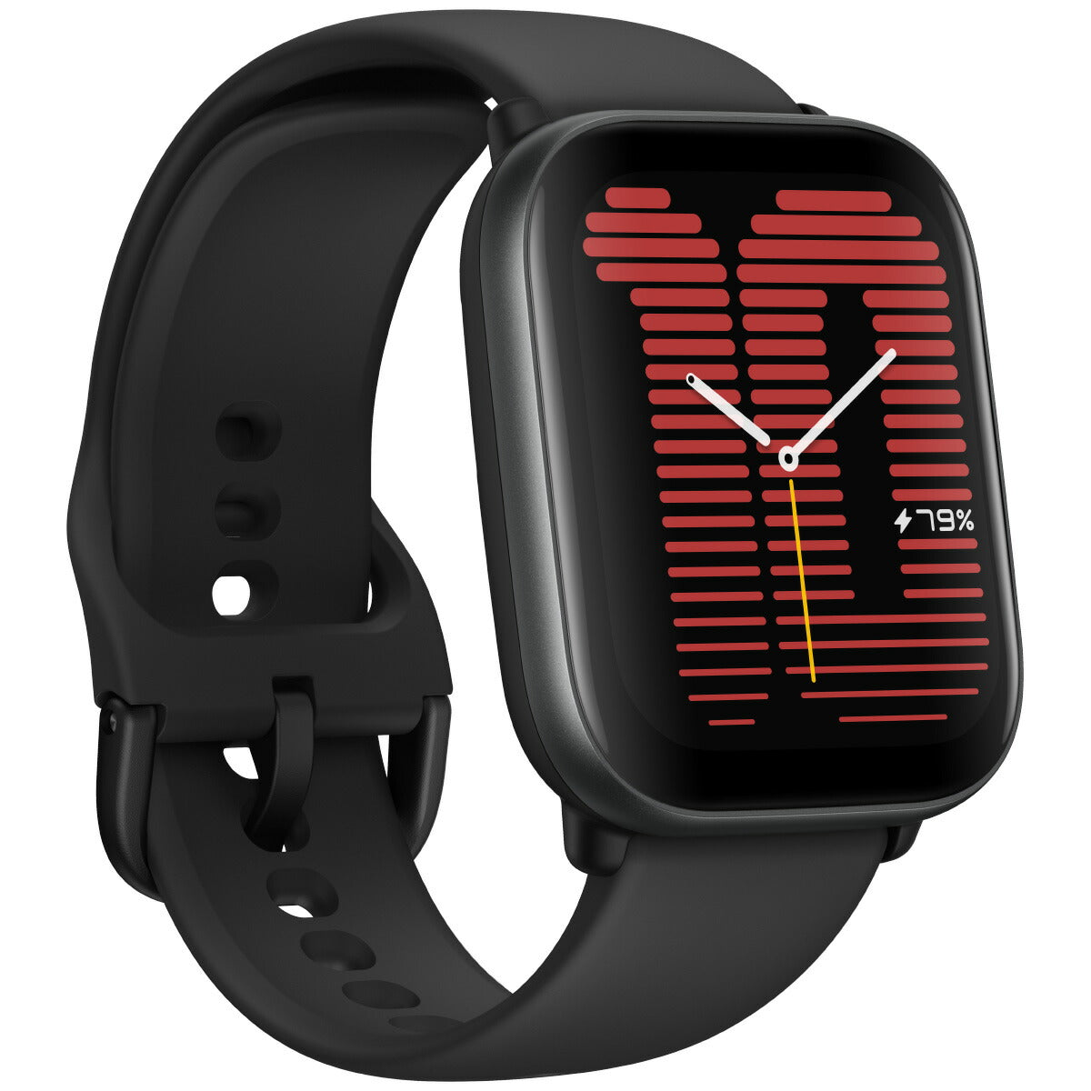 アマズフィット AMAZFIT スマートウォッチ Active アクティブ ミッドナイトブラック 腕時計 メンズ レディース SP170066C178