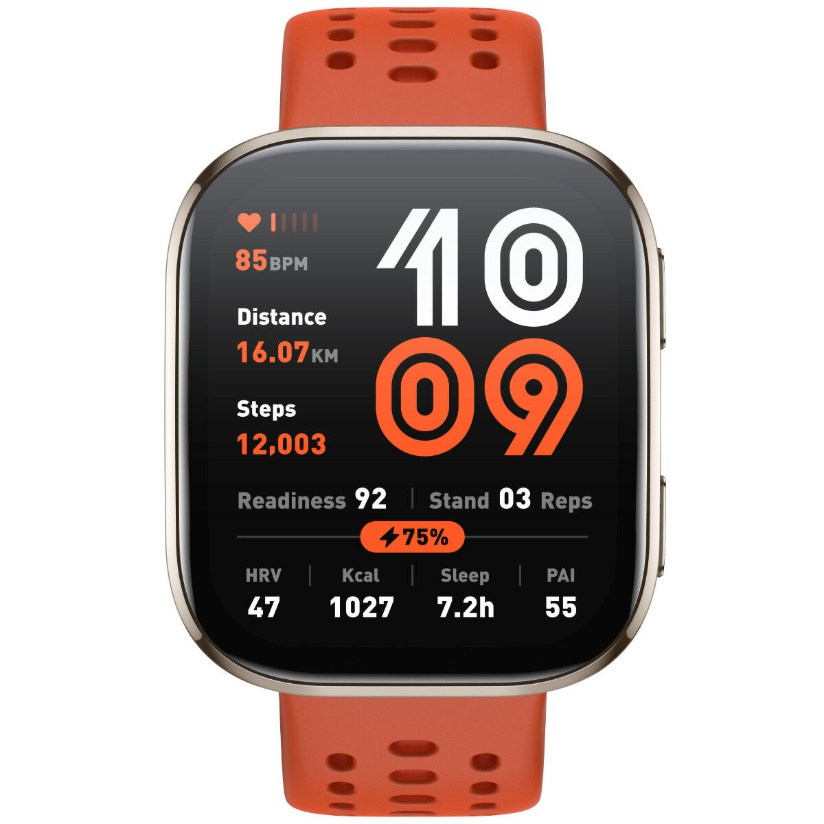 アマズフィット AMAZFIT スマートウォッチ Bip6 ビップ6 レッド 腕時計 メンズ レディース ウェアラブル 睡眠 フィットネス SP170074-C03【2025 新作】