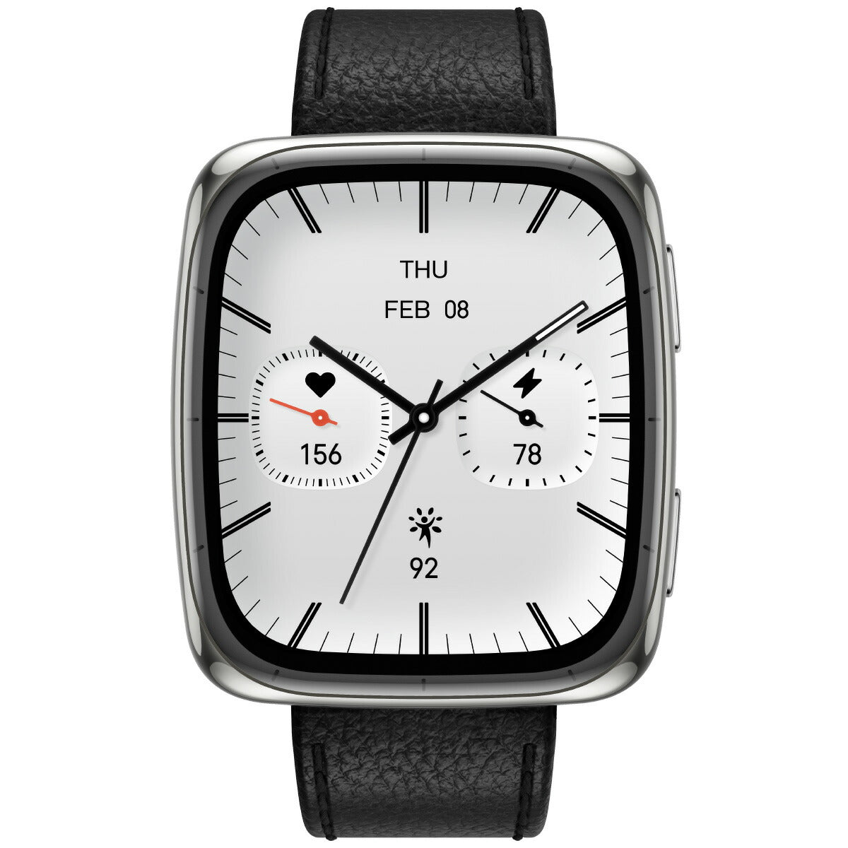 アマズフィット AMAZFIT スマートウォッチ Active2(Square) アクティブ2(スクエア) 腕時計 メンズ レディース GPS トレーニング マラソン ウェアラブル SP170075-C01【2025 新作】