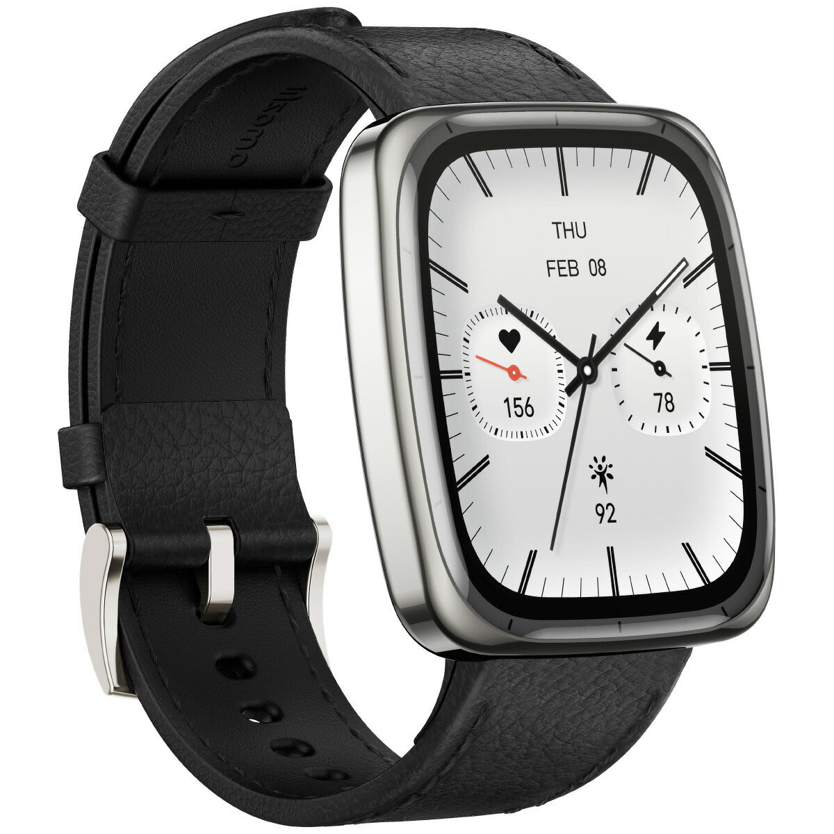 アマズフィット AMAZFIT スマートウォッチ Active2(Square) アクティブ2(スクエア) 腕時計 メンズ レディース GPS トレーニング マラソン ウェアラブル SP170075-C01【2025 新作】