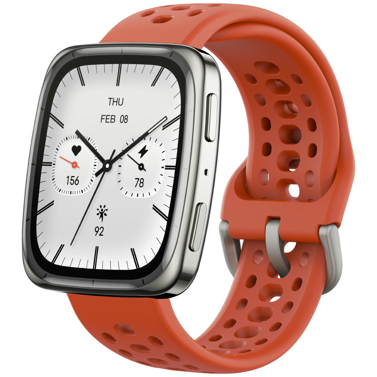 アマズフィット AMAZFIT スマートウォッチ Active2(Square) アクティブ2(スクエア) 腕時計 メンズ レディース GPS トレーニング マラソン ウェアラブル SP170075-C01【2025 新作】