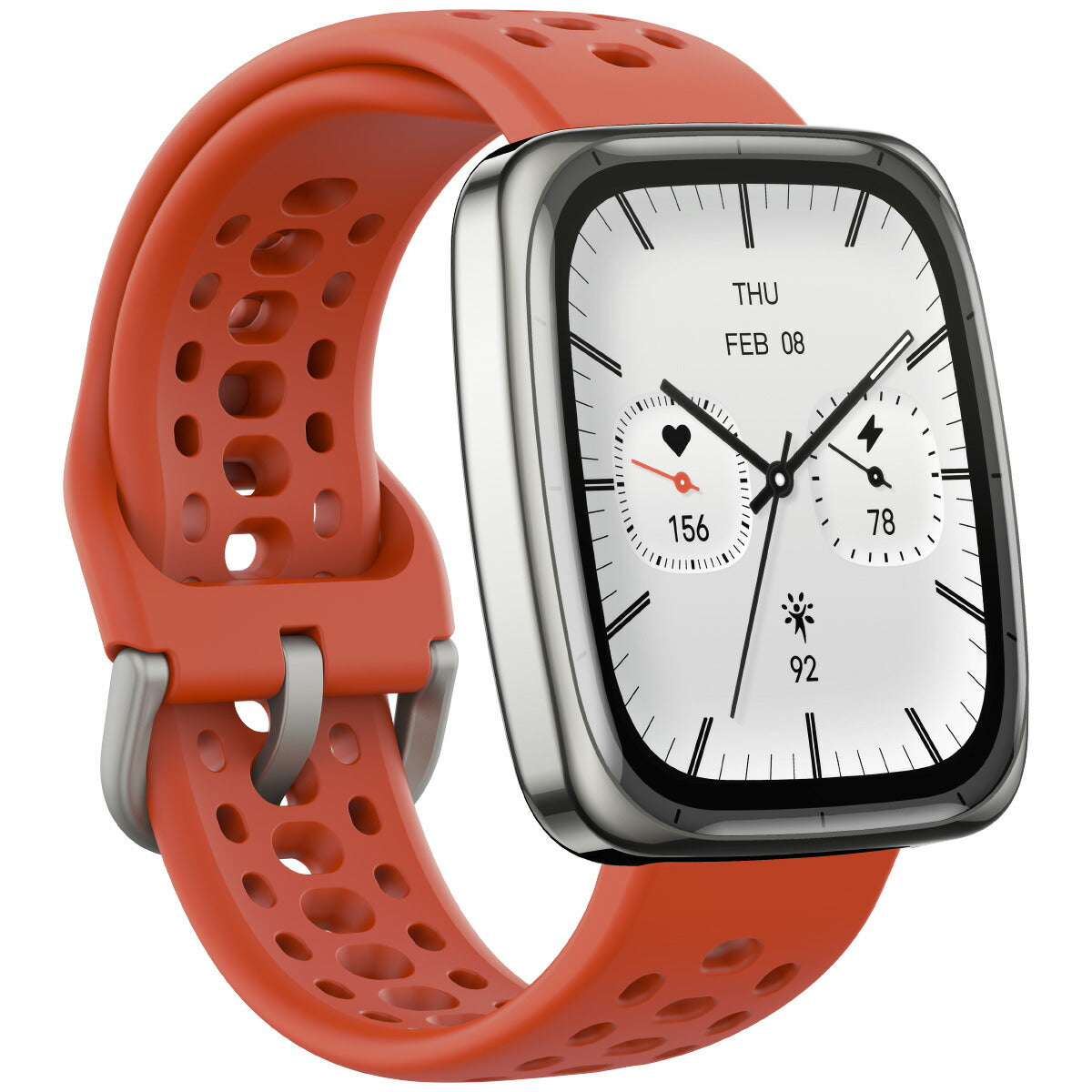 アマズフィット AMAZFIT スマートウォッチ Active2(Square) アクティブ2(スクエア) 腕時計 メンズ レディース GPS トレーニング マラソン ウェアラブル SP170075-C01【2025 新作】