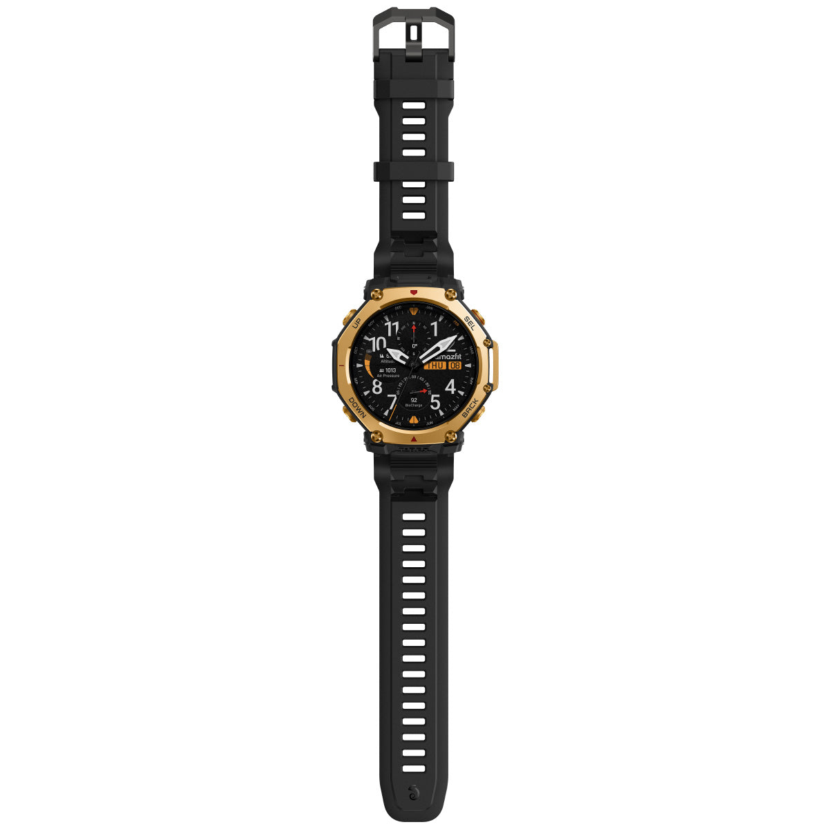 アマズフィット AMAZFIT スマートウォッチ T-Rex 3 Pro 48mm ブラックゴールド 腕時計 メンズ レディース GPS ウェアラブル SP170078-C238【2025 新作】