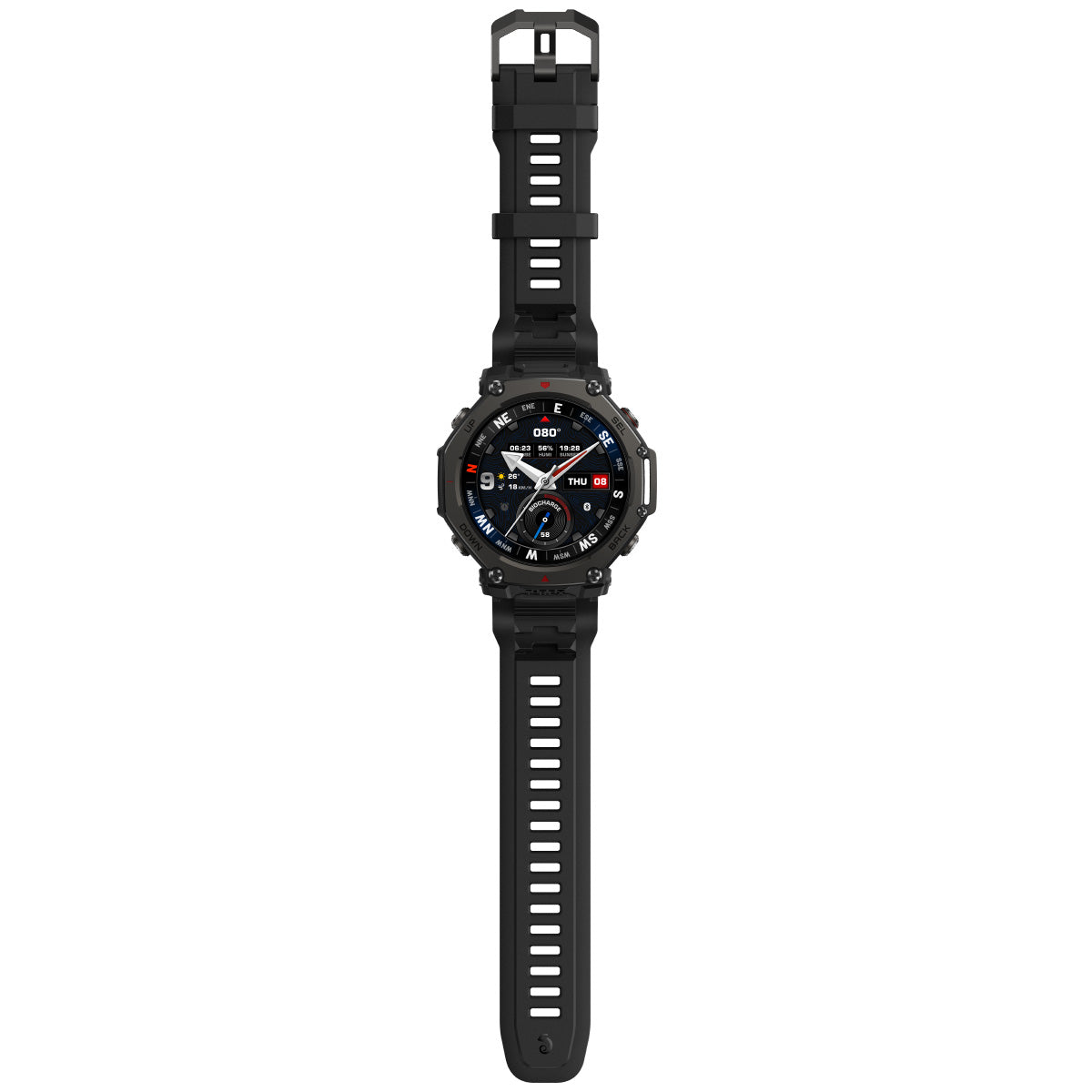 アマズフィット AMAZFIT スマートウォッチ T-Rex 3 Pro 48mm タクティカルブラック 腕時計 メンズ レディース GPS ウェアラブル SP170078-C239【2025 新作】