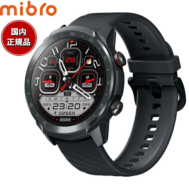 ミブロ Mibro スマートウォッチ Mibro Watch A2 SP380007-C01 腕時計 メンズ レディース