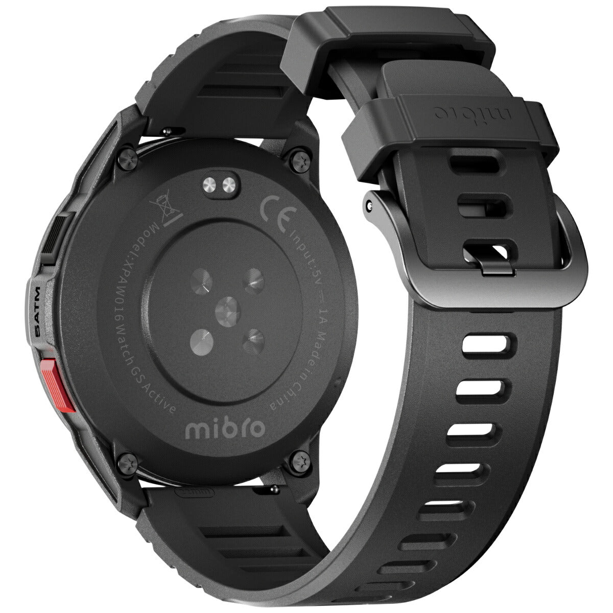 ミブロ Mibro スマートウォッチ Mibro GS Active SP380010-C01 ブラック 腕時計 メンズ レディース