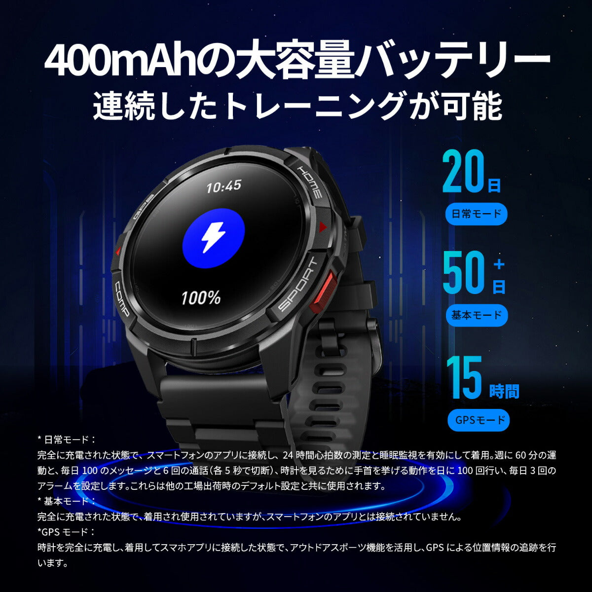 ミブロ Mibro スマートウォッチ Mibro GS Active SP380010-C09 グレー 腕時計 メンズ レディース