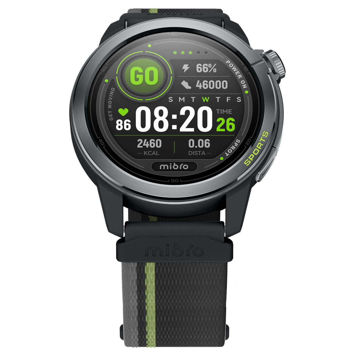 ミブロ Mibro スマートウォッチ Mibro GS Active2 SP380015-C22 腕時計 メンズ レディース ダークグレー【2025 新作】