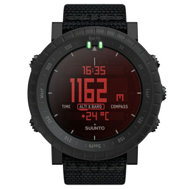 スント SUUNTO CORE ALPHA Stealth コア アルファ ステルス スマートウォッチ 腕時計 メンズ レディース SS050504000