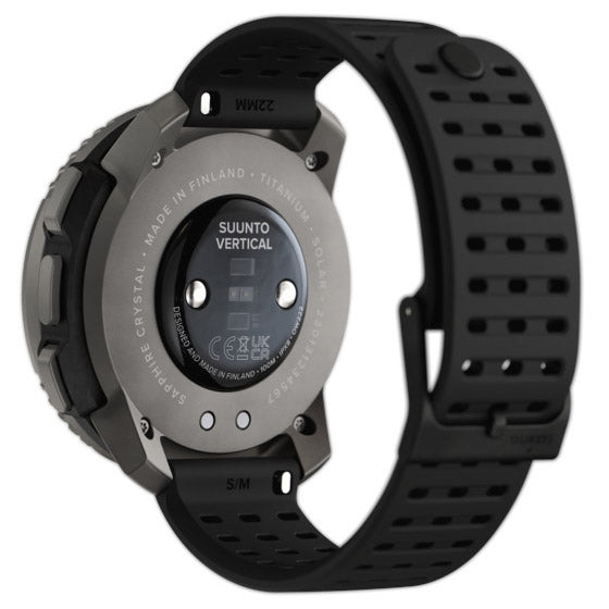 スント SUUNTO VERTICAL Titanium Solar Black バーティカル チタニウム ソーラー ブラック スマートウォッチ 腕時計 メンズ レディース SS050858000