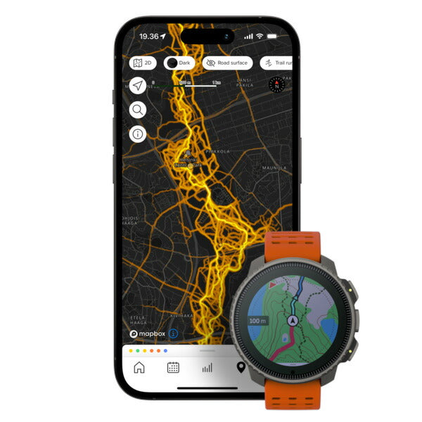 スント SUUNTO VERTICAL Titanium Solar Canyon バーティカル チタニウム ソーラー キャニオン スマートウォッチ 腕時計 メンズ レディース SS050861000