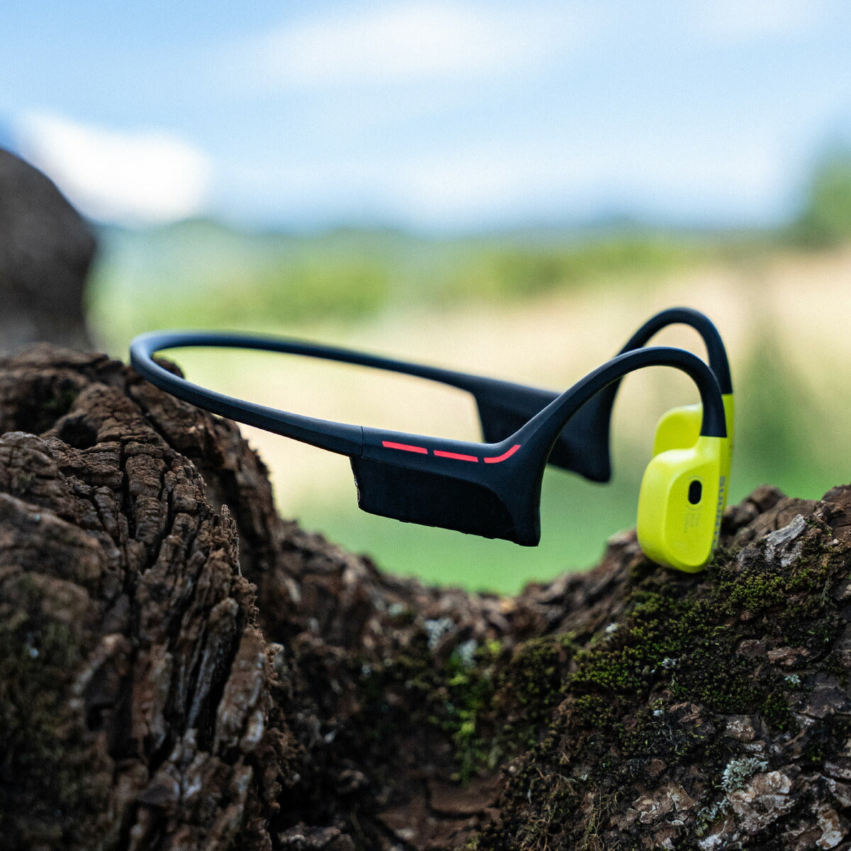 スント SUUNTO Wing Lime ウィング ライム 骨伝導イヤホン オープンイヤー ヘッドホン ワイヤレスイヤホン スポーツ SS050943000