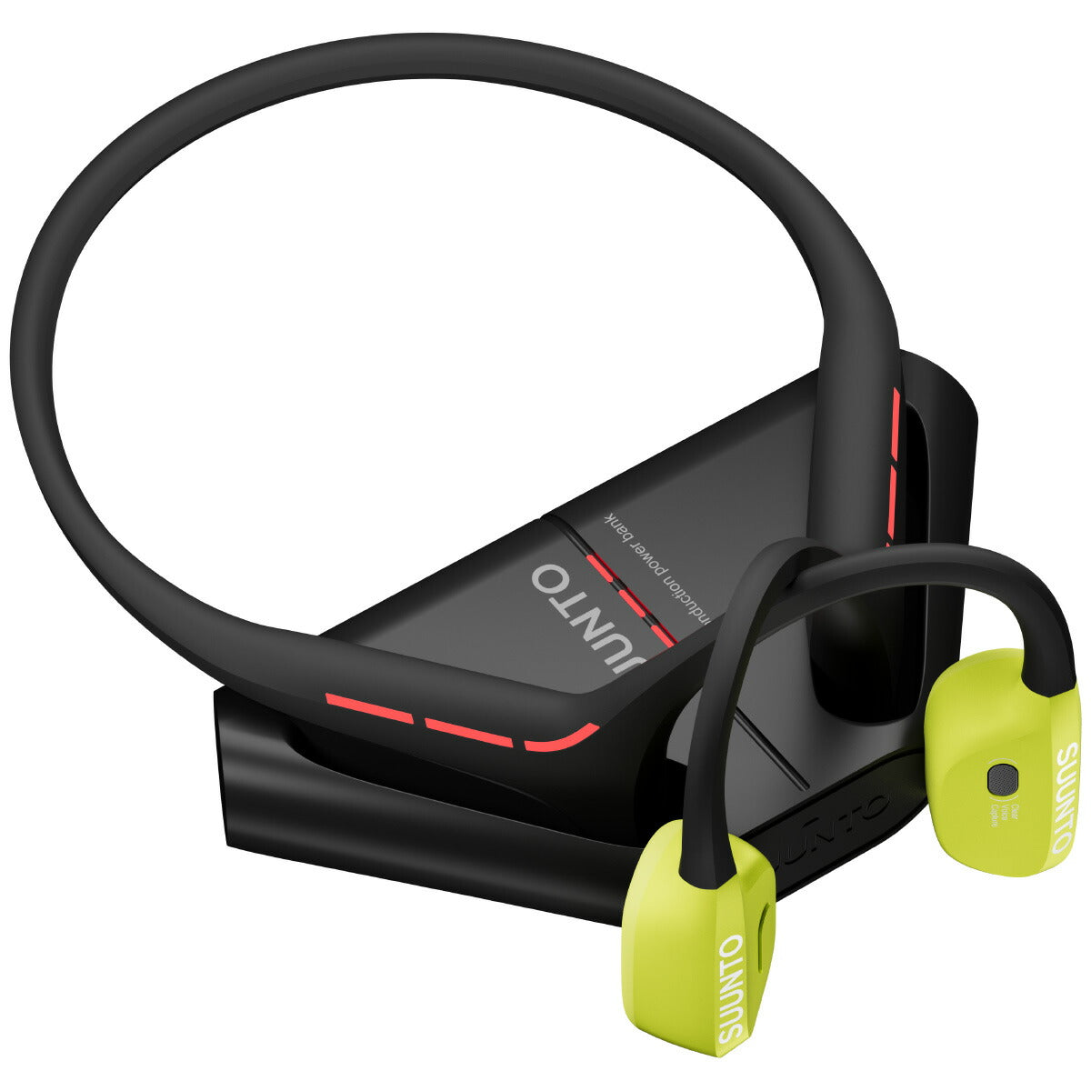 スント SUUNTO Wing Lime ウィング ライム 骨伝導イヤホン オープンイヤー ヘッドホン ワイヤレスイヤホン スポーツ SS050943000