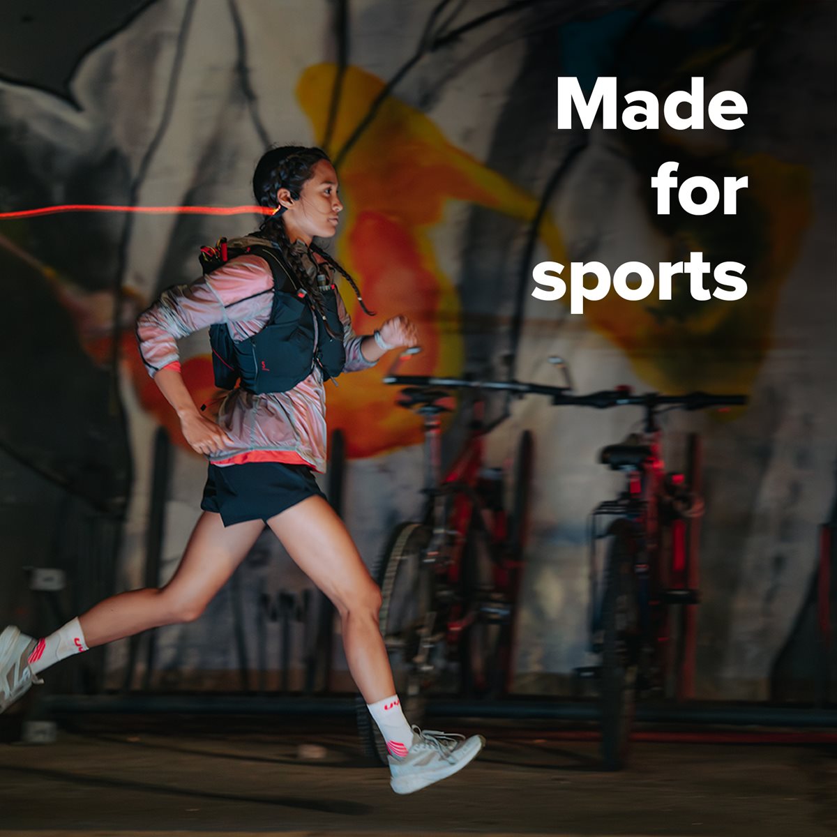 スント SUUNTO WING Lava Red 骨伝導イヤホン ウィング オープンイヤー ヘッドホン ワイヤレスイヤホン 充電 SS050944000