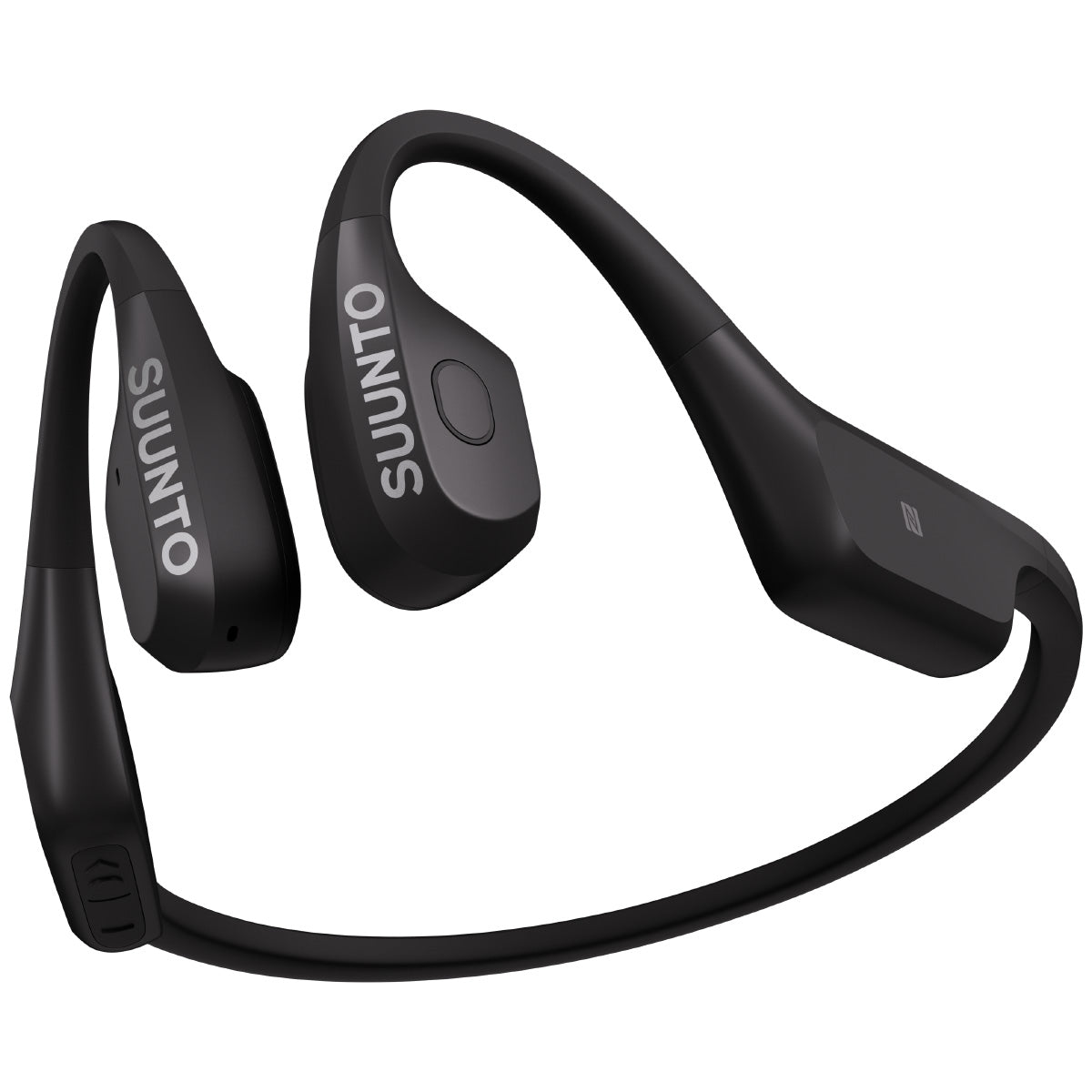 スント SUUNTO Aqua Black アクア ブラック 骨伝導イヤホン オープンイヤー ヘッドホン ワイヤレスイヤホン 水泳 SS051023000