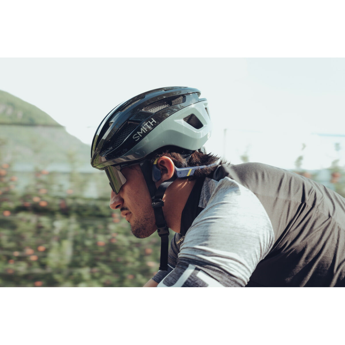 スント SUUNTO Aqua Lime Blue アクア ライムブルー 骨伝導イヤホン オープンイヤー ヘッドホン ワイヤレスイヤホン 水泳 SS051108000