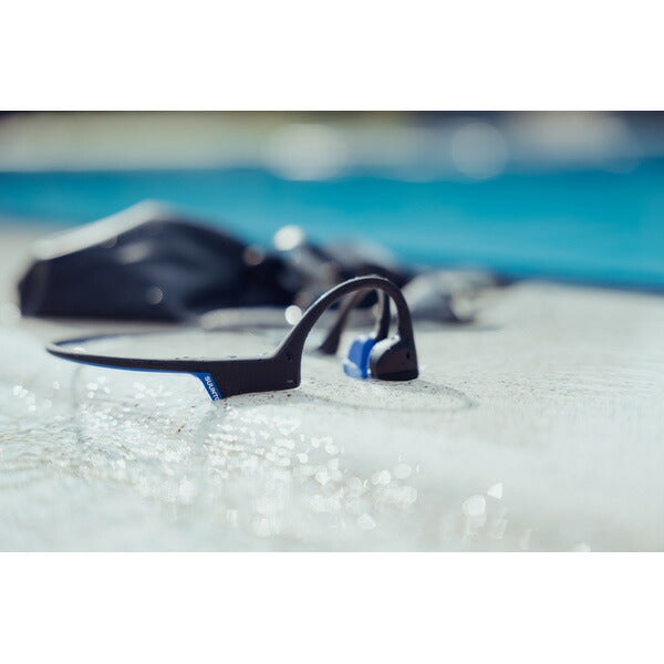 スント SUUNTO Aqua Light Reef Blue アクア ライト リーフブルー 骨伝導イヤホン オープンイヤー ヘッドホン ワイヤレスイヤホン 水泳 SS051125000