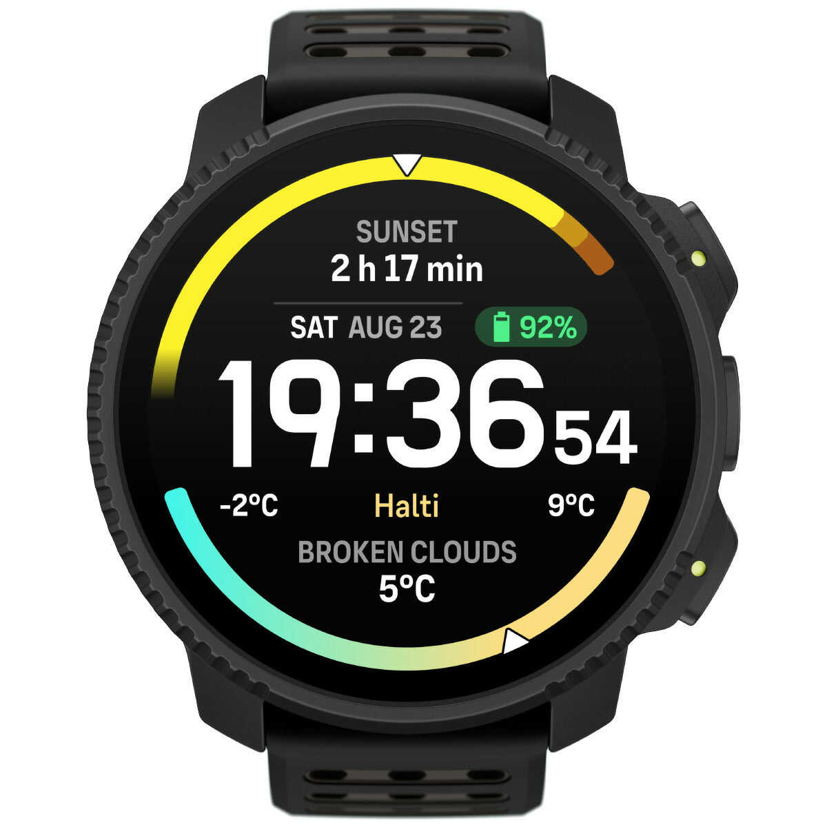 スント SUUNTO VERTICAL 2 ALL BLACK バーティカル2 オールブラック スマートウォッチ 腕時計 メンズ レディース SS051204000【2025 新作】
