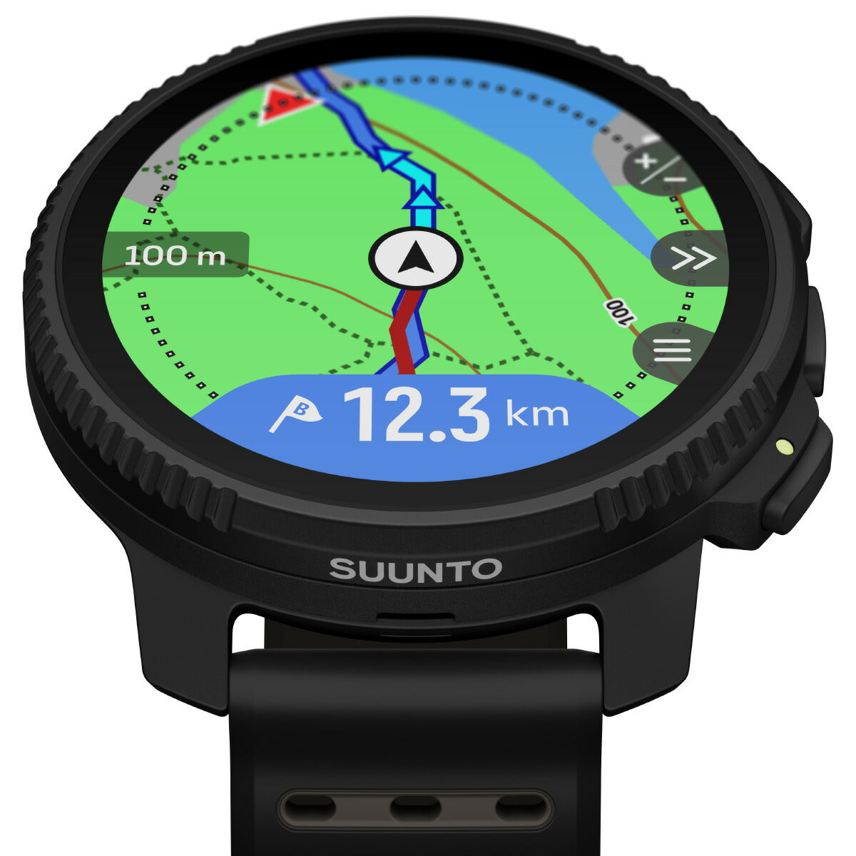スント SUUNTO VERTICAL 2 ALL BLACK バーティカル2 オールブラック スマートウォッチ 腕時計 メンズ レディース SS051204000【2025 新作】