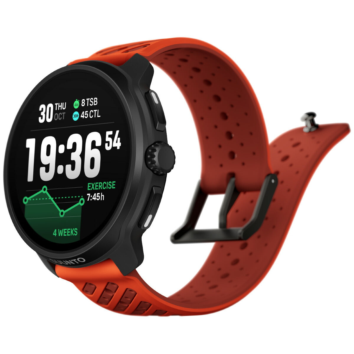 スント SUUNTO RACE 2 レース2 Coral Orange コーラルオレンジ ステンレススチール スマートウォッチ スポーツウォッチ 腕時計 メンズ レディース SS051241000【2025 新作】