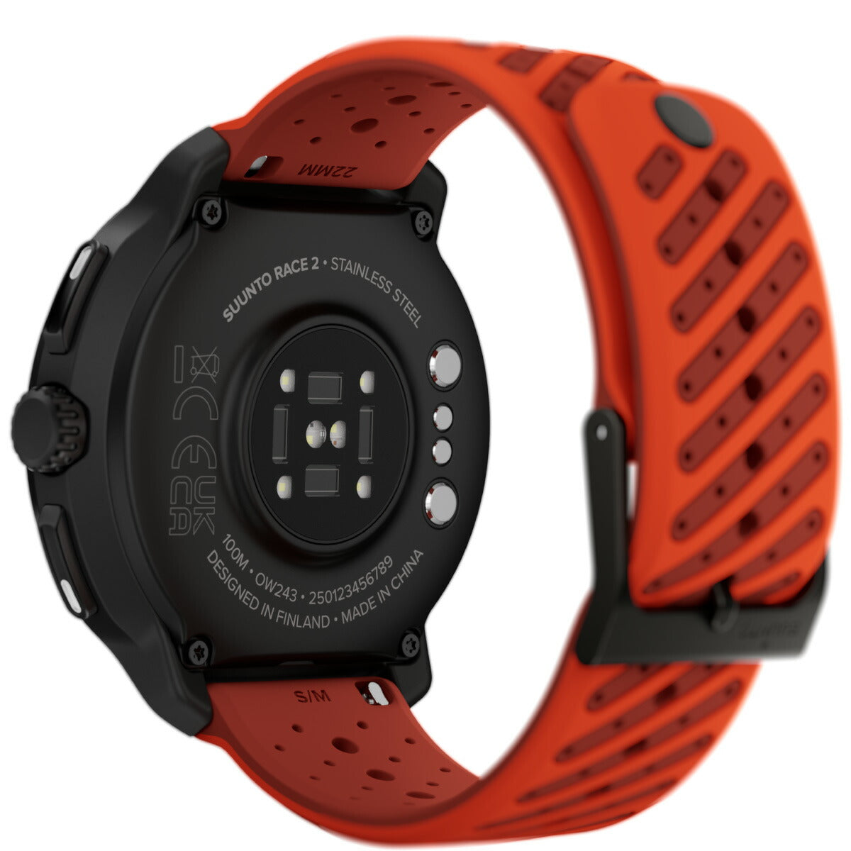 スント SUUNTO RACE 2 レース2 Coral Orange コーラルオレンジ ステンレススチール スマートウォッチ スポーツウォッチ 腕時計 メンズ レディース SS051241000【2025 新作】