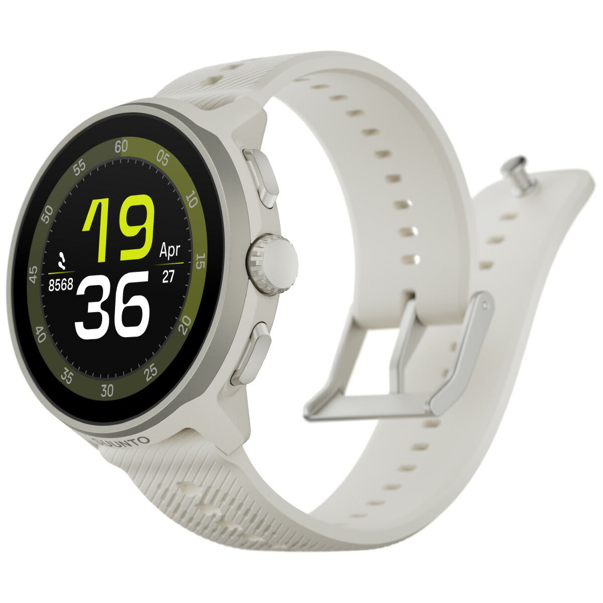 スント SUUNTO RUN FROST GRAY ラン フロストグレー シリコンバンド スマートウォッチ 腕時計 メンズ レディース SS051273000【2025 新作】