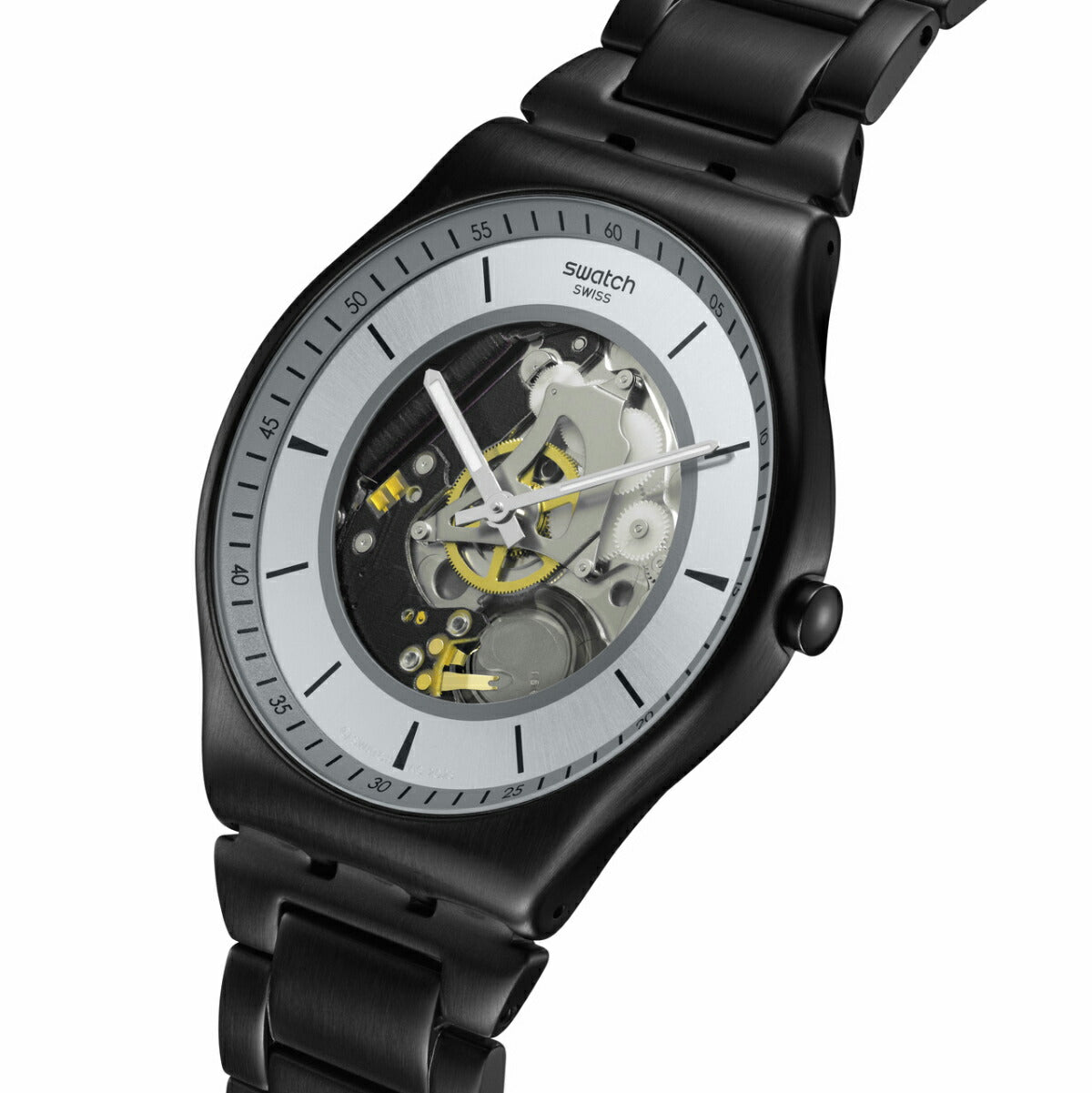swatch スウォッチ スキン SKIN TRAIN THE HANDS 腕時計 メンズ レディース SS07B113G【2024 新作】