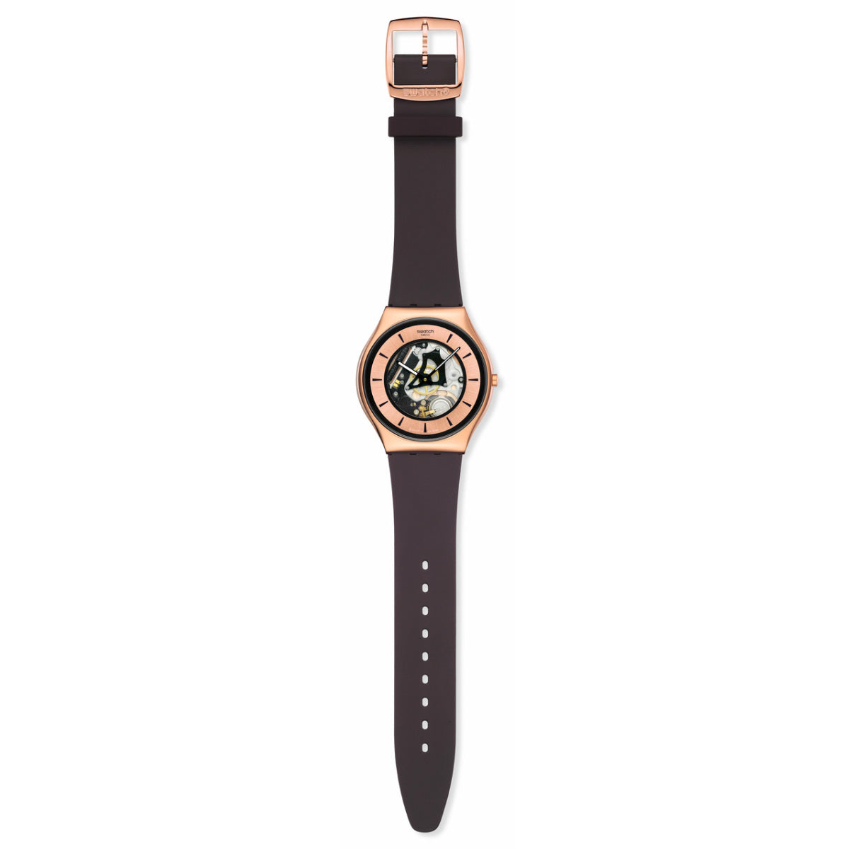 swatch スウォッチ 腕時計 メンズ レディース スキン SKIN COPPER FLAME SS07G107【2024 新作】