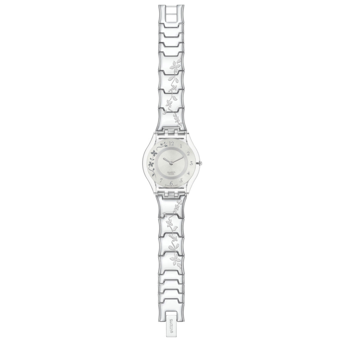 swatch スウォッチ 腕時計 メンズ レディース スキン SKIN CLIMBER FLOWERY SS08K100G