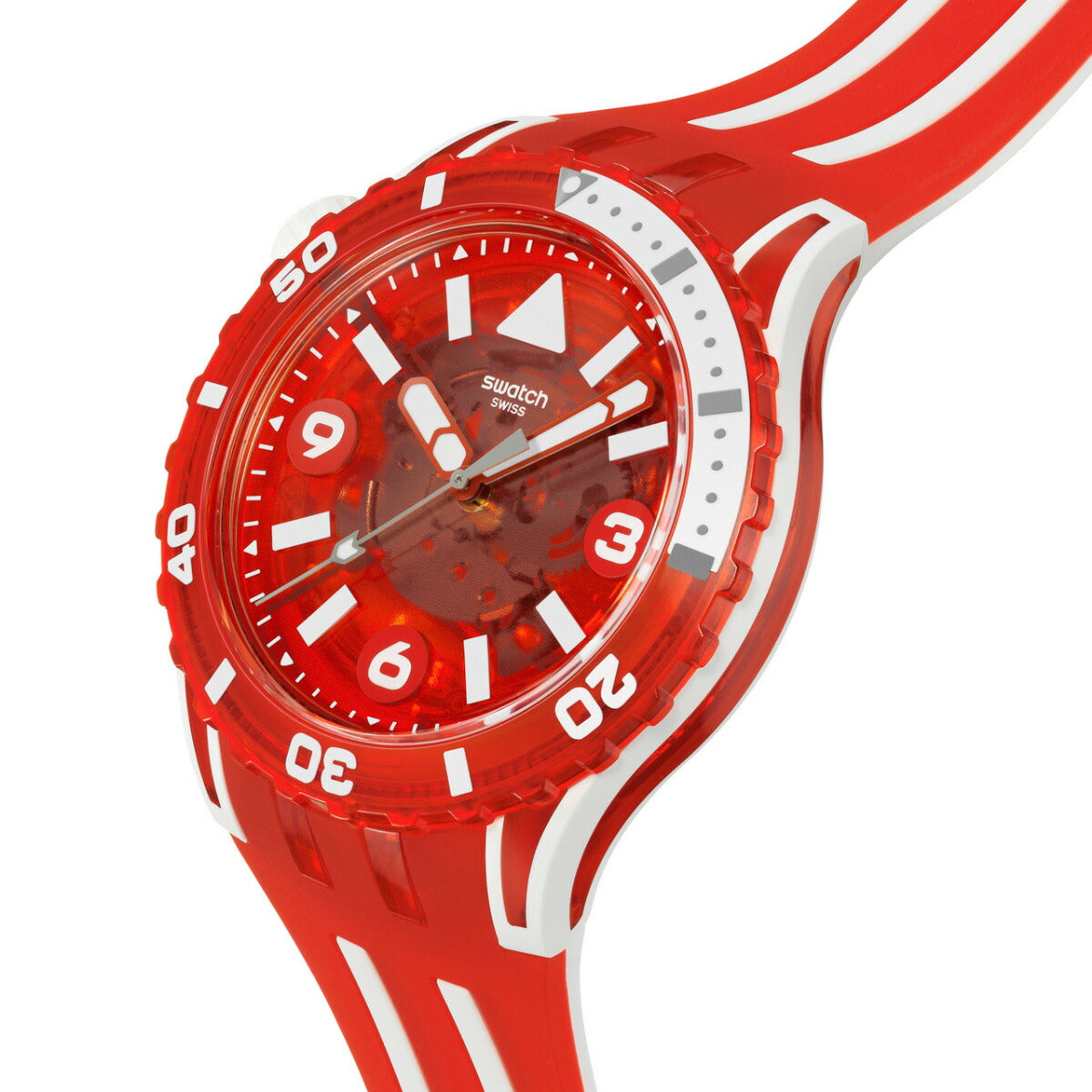 swatch スウォッチ 腕時計 メンズ SCUBAQUA スクーバクア LION'S MANE SSCU09R100【2025 新作】