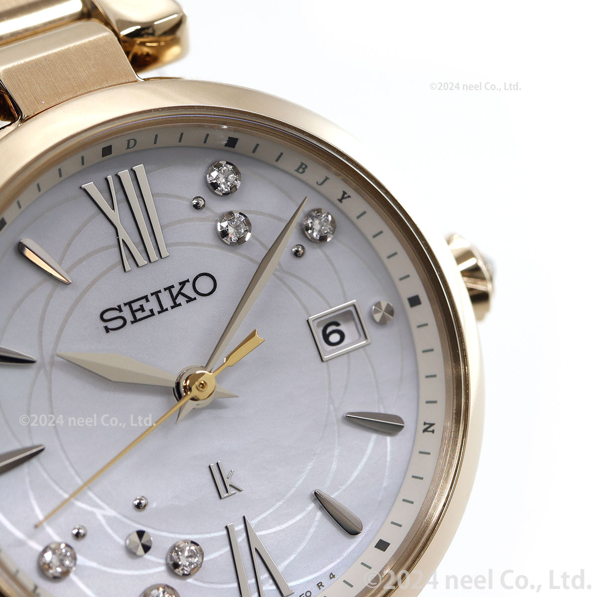 セイコー ルキア SEIKO LUKIA 電波 ソーラー edenworks コラボ 限定モデル SSQW084 腕時計 レディース Grow【2024 新作】