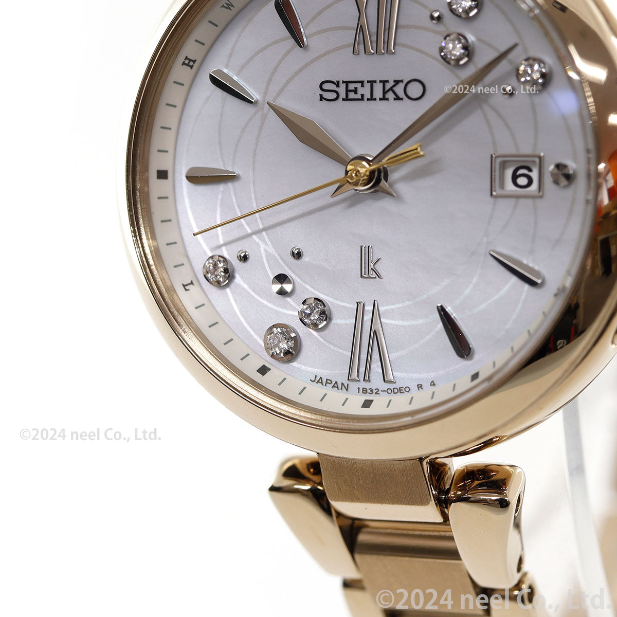 セイコー ルキア SEIKO LUKIA 電波 ソーラー edenworks コラボ 限定モデル SSQW084 腕時計 レディース Grow【2024 新作】
