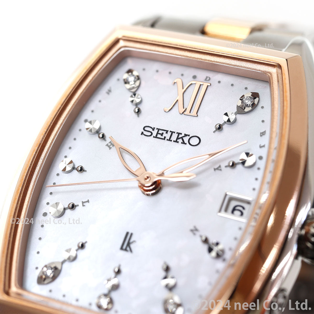 セイコー ルキア SEIKO LUKIA 電波 ソーラー 電波時計 限定モデル 腕時計 レディース SSQW088 Essential Collection 2025 SAKURA Blooming Limited Edition 桜花爛漫【2025 新作】