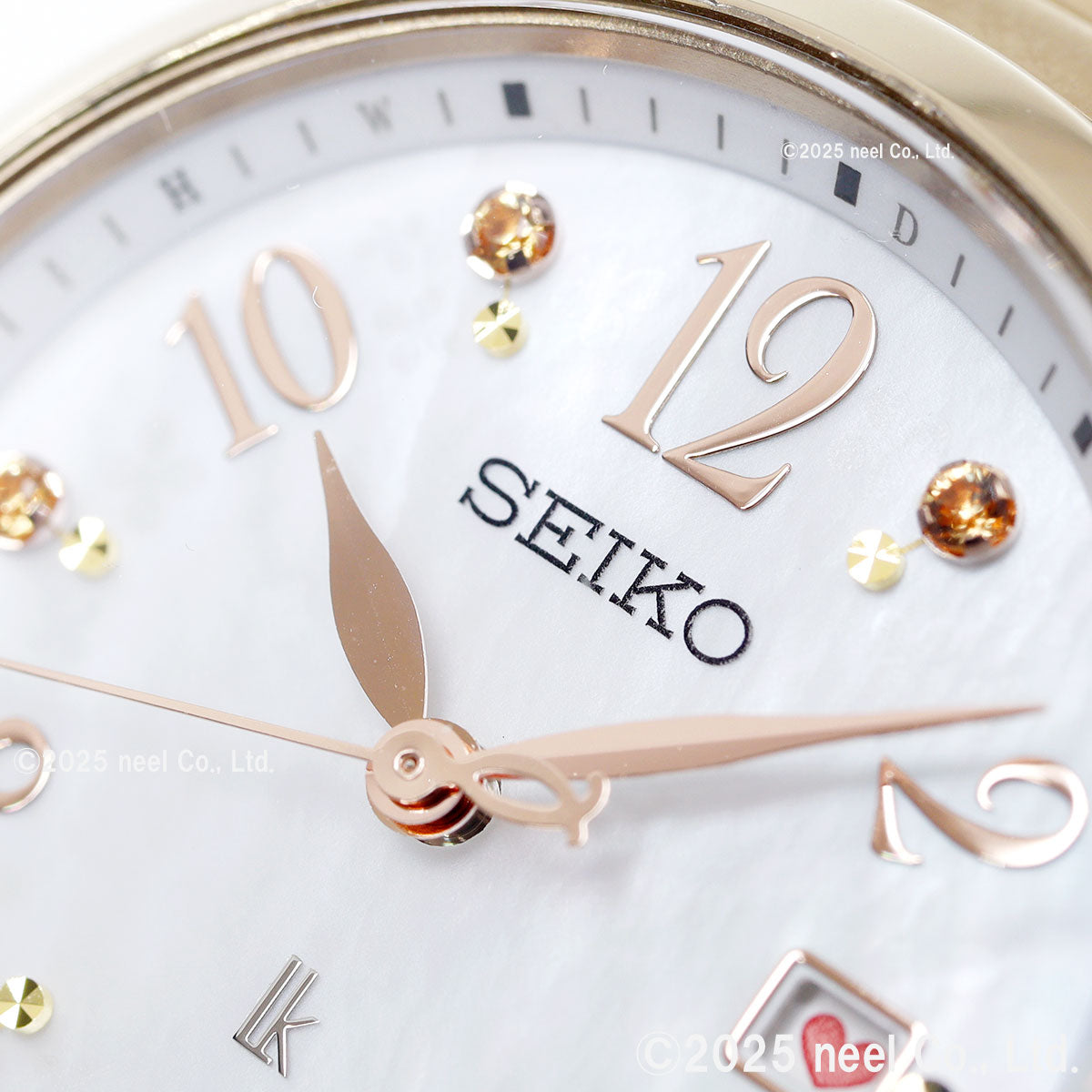 セイコー ルキア 30周年記念 SEIKO LUKIA Grow edenworks コラボ 限定 電波 ソーラー 腕時計 レディース SSQW094 Flower Garden【2025 新作】