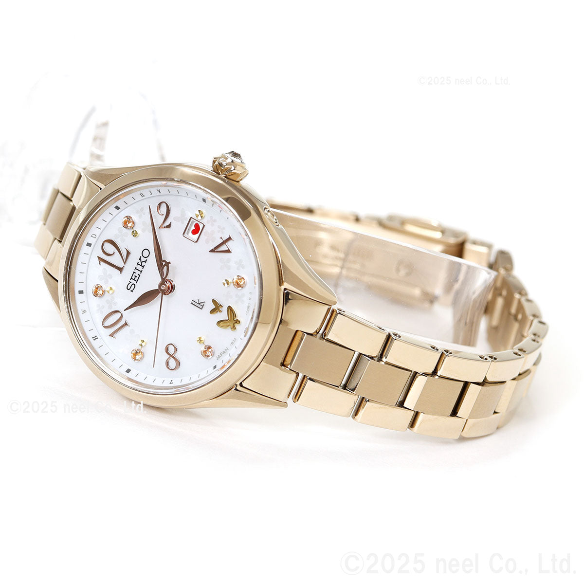 セイコー ルキア 30周年記念 SEIKO LUKIA Grow edenworks コラボ 限定 電波 ソーラー 腕時計 レディース SSQW094 Flower Garden【2025 新作】