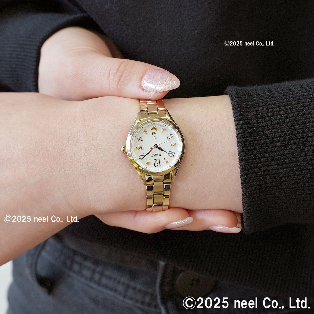 セイコー ルキア 30周年記念 SEIKO LUKIA Grow edenworks コラボ 限定 電波 ソーラー 腕時計 レディース SSQW094 Flower Garden【2025 新作】
