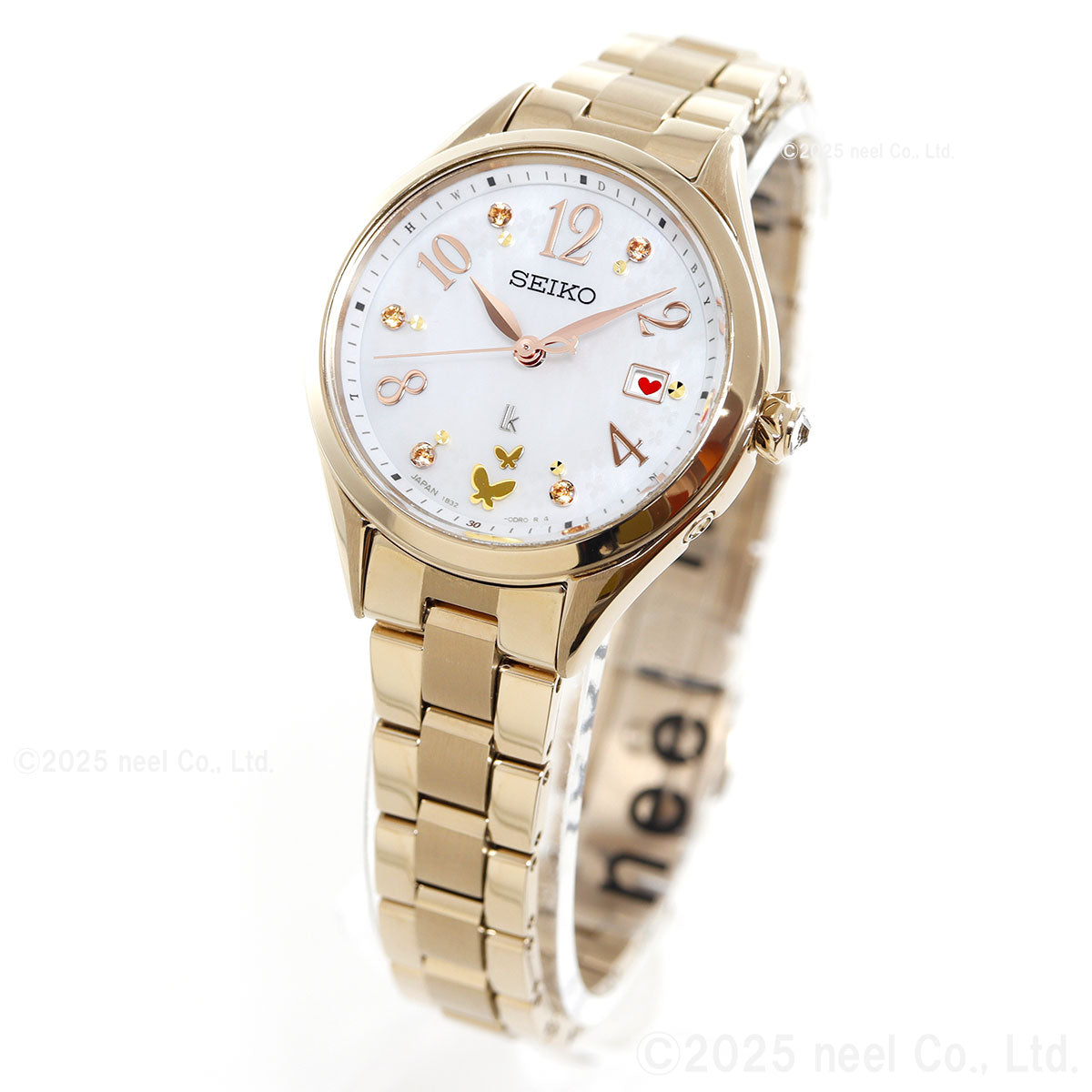 セイコー ルキア 30周年記念 SEIKO LUKIA Grow edenworks コラボ 限定 電波 ソーラー 腕時計 レディース SSQW094 Flower Garden【2025 新作】