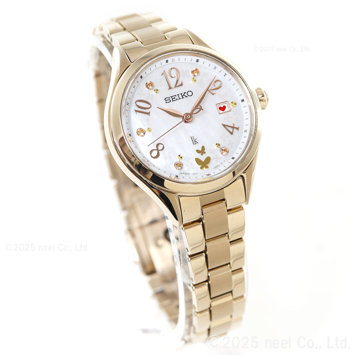 セイコー ルキア 30周年記念 SEIKO LUKIA Grow edenworks コラボ 限定 電波 ソーラー 腕時計 レディース SSQW094 Flower Garden【2025 新作】