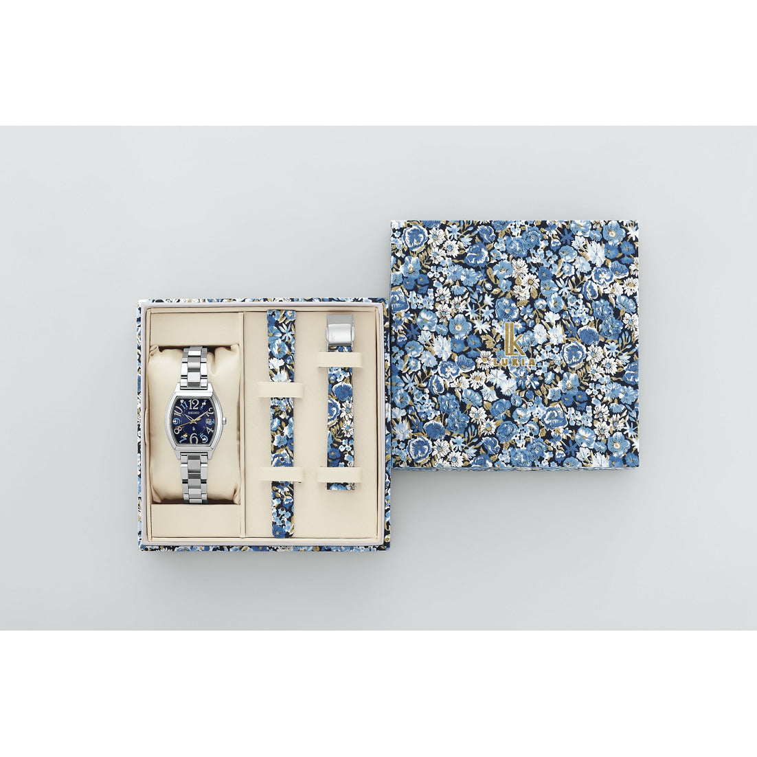 セイコー ルキア SEIKO LUKIA 電波 ソーラー 限定 腕時計 レディース SSQW103 Happy Collection Made With Liberty Fabric Limited Edition【2026 新作】