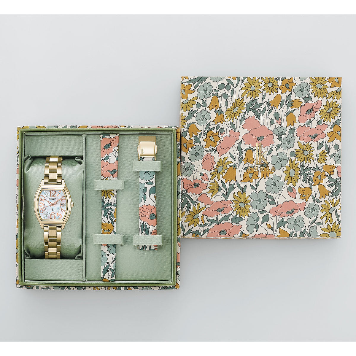 セイコー ルキア SEIKO LUKIA 電波 ソーラー 限定 腕時計 レディース SSQW104 Happy Collection Made With Liberty Fabric Limited Edition【2026 新作】