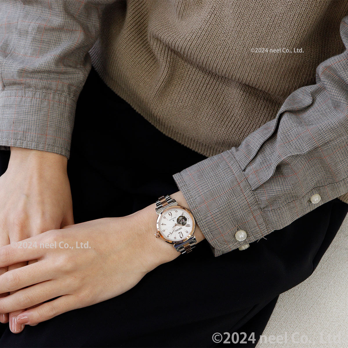 セイコー ルキア SEIKO LUKIA 自動巻き メカニカル 腕時計 レディース SSVM060 Essential Collection【2025 新作】