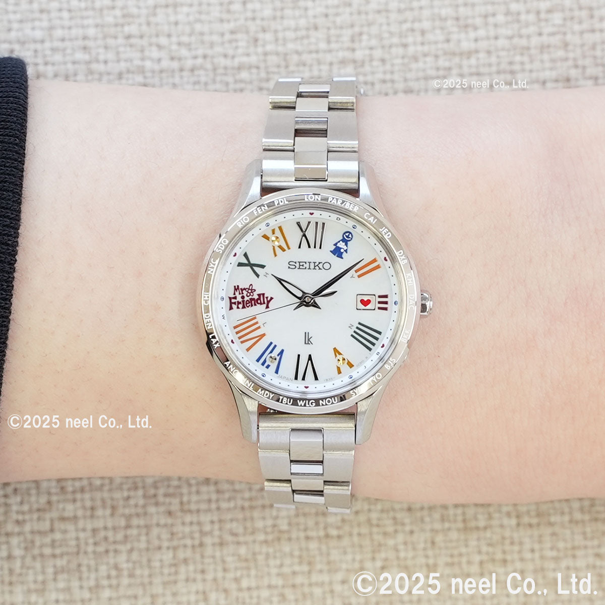 セイコー ルキア 30周年記念 MR.FRIENDLY コラボ限定 SEIKO LUKIA 電波 ソーラー 腕時計 レディース Grow SSVV089【2025 新作】