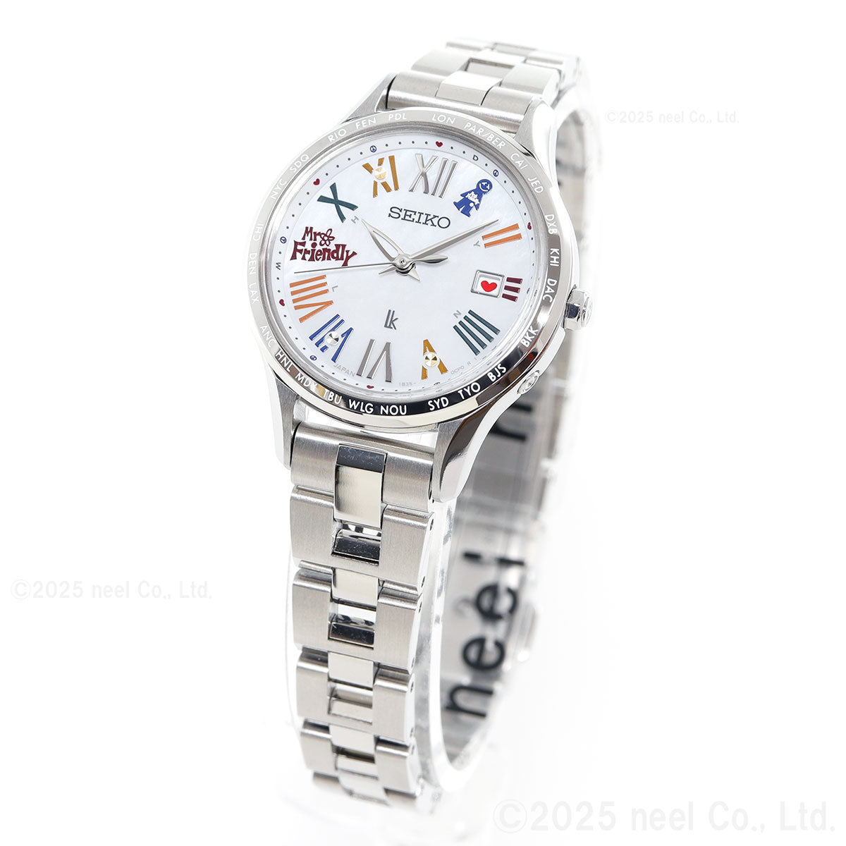 セイコー ルキア 30周年記念 MR.FRIENDLY コラボ限定 SEIKO LUKIA 電波 ソーラー 腕時計 レディース Grow SSVV089【2025 新作】